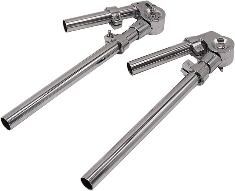 Aymzbd Tom Holder Stand Mount Bracket Tom Mount Arm Holder Percussion Instrument for Drum Set, 2Pcs - Image 4
